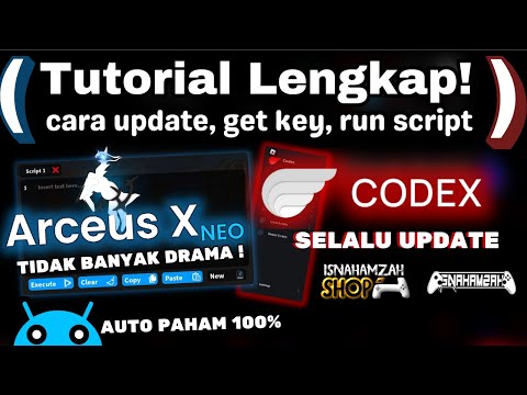 [ UPDATE ] EXECUTOR ANDROID ARCEUS & CODEX | TUTOR LENGKAP GET KEY SAMPE BISAA PAKE SCRIPT!! 2025