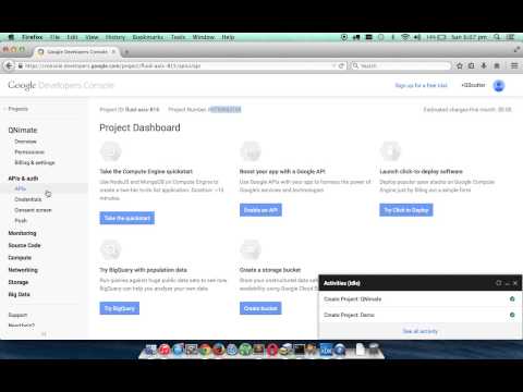 Google Cloud Messaging for Android API Key and Project Number