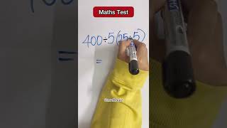 1 minute math test 👍 #mathtest #mathschallenge #bodmas