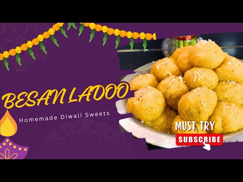 दिवाळी 2025 स्पेशल: मऊ आणि तोंडात विरघळणारे बेसन लाडू 🍯 | सोप्या घरच्या पद्धतीने | Taste Sutra