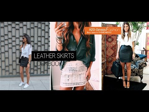 Leather Skirts II | How to Style Lookbook