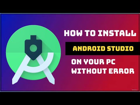Android Studio - How to install android studio in windows 10