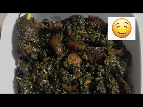 How to cook delicious Afang Soup