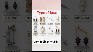 Types of Fuse #electric#electrician#electrical##electronics#wire#wiring#safety#technical#tips #art