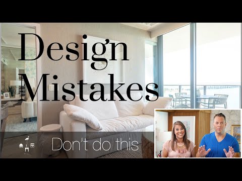 TOP 5 INTERIOR DESIGN MISTAKES