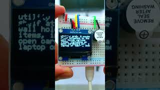 AI Camera using ESP32CAM WiFi Module and OpenAI #shorts  #electronic