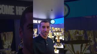Henrikh has a message for you, #InterFans 👀 #WelcomeMkhitaryan #Shorts #ImInter