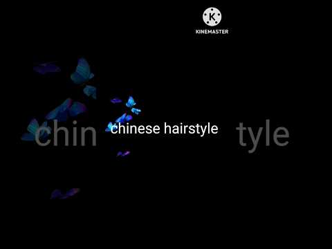 chinese hairstyle. #hairstyle