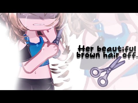 Her Beautiful 'Brown' Hair..✂️//Tweening //「Gacha Club」