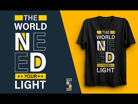 Tshirt design tutorial | Adobe illutrator tutorila