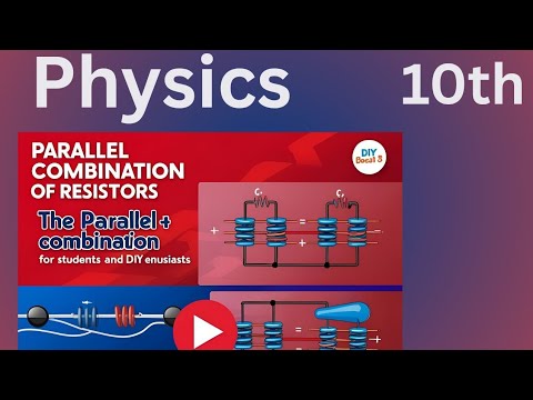 Resistors in parallel.@Physicslearnings .what is parallel combination of resistors.