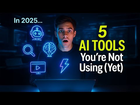 5 AI Tools You’re Not Using (But Should Be)