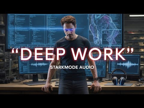 STARK MODE – Futuristic Focus Beats for Creators | Work Music Inspired by Tony Stark
