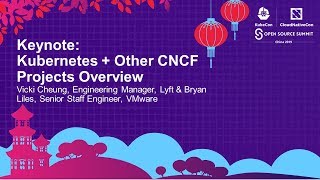 Keynote: Kubernetes + Other CNCF Projects Overview - Vicki Cheung & Bryan Liles