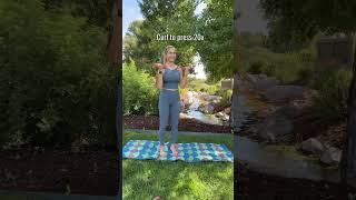 Pilates arms!Use 1-3lb weights & repeat!  #pilates #quickworkout #pilatesworkout #pilatesinstructor