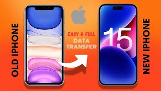 How to Transfer Data from Old iPhone to New iPhone 15 Series | iPhone Data Transfer