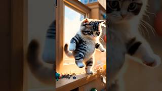 The Cat That Turned Giant in Seconds!#GiantCat #CatTransformation #FunnyCats  #ViralCats #CatContent