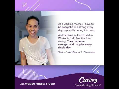 Curves Virtual Workout testimonial