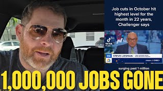 1 MILLION JOBS DISAPPEARED In America, And The US Job Market Is Collapsing.