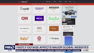 Fastly outage affects major global websites