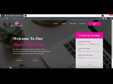 How To Make A Website Using HTML5 & CSS | Website Design With HTML & CSS