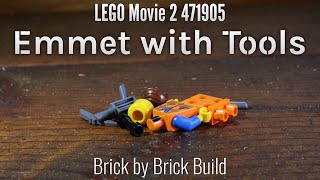 LEGO Movie 2 Emmet with Tools 471905 Brick by Brick speed build