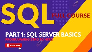 SQL SERVER BASICS :  PART1