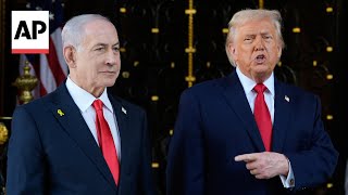 Trump welcomes Netanyahu to Mar-a-Lago ahead of meeting