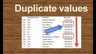 How to identify duplicate values: Part 1