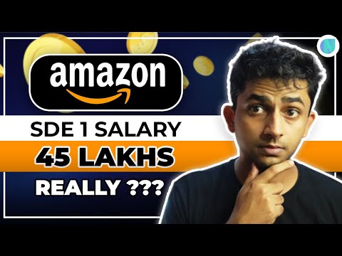 Amazon SDE1 45 Lac Detailed CTC Breakdown | Base, Bonus, Stocks, Benefits