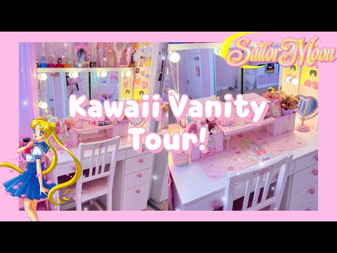 Kawaii vanity tour! | Sailor Moon + Sanrio inspired ♡
