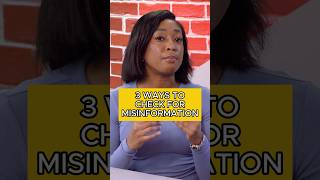 3 ways to check for #misinformation #facts #factchecking