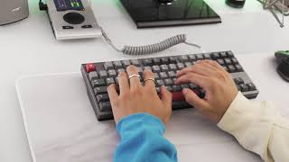 JuNCurryAhn's TGR x Taeha Types Commission with lubed Holy Pandas Typing Sounds ASMR