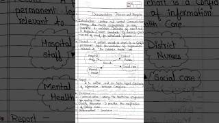 Documentation,record and reporting