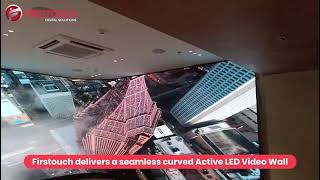 Firstouch Transforms GB Realty’s Space with Immersive Curve Active LED Video Wall