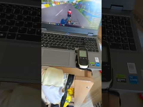 While the boys are sleeping i take on Zwift 😊👌 #zwift #tourfever #cycling #indoorcycling #bianchi