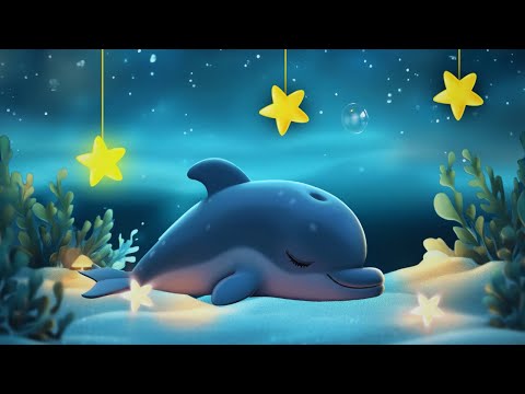 INSTANT SLEEP ♫ Sleepy Music with Cute Sleeping Dolphin ♫ Sleeping Music for Babies and Kids