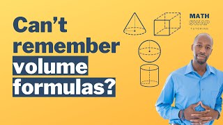 Don't memorize volume formulas.  Do this. | SAT Math Practice | Geometry