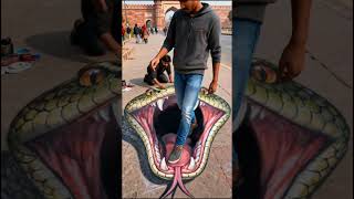 #3d #streetart  #painting #3DArtwork  #funny #3dpavement #3dstreetart #PublicArt #ChalkArt #Urban