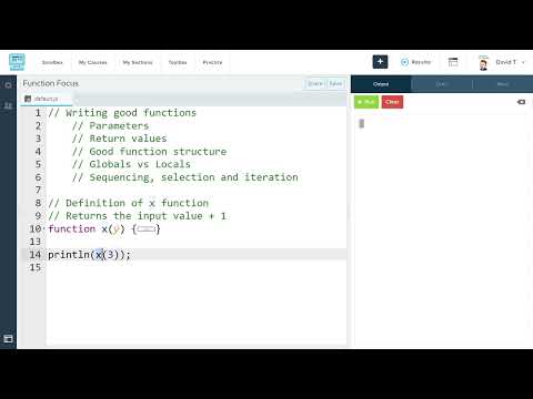 AP CSP Performance Task: Function Focus