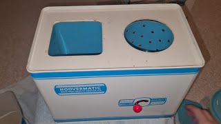Toy chad valley HOOVERMATIC vintage 60s' twin tub hoover washing machine