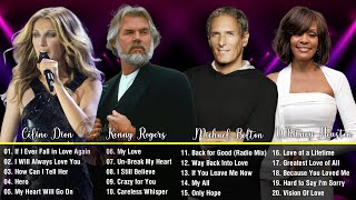 Best Love Songs of All Time💖Top 20 Romantic Classics | Kenny Rogers, Céline Dion, Lobo, Chicago #l59