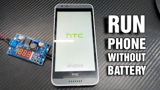 How to run a phone without battery - Step by Step guide