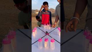 Baby Milk Bottle Spinner Challenge 🍼 #shorts #spinwheelchallenge #youtubeshorts #trending