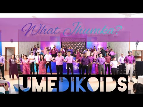 FlashMob with 50+ Umedikoids on the stage! #CorporateAnniversary