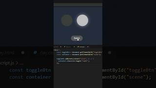 Toggle button🔥#code with swag #css #javascript #shorts #shortsviral #trending #webdev