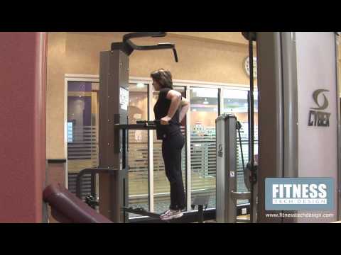 Cybex Assisted / VR3 Dip Chin Station - How to use - Fitness Tech Design