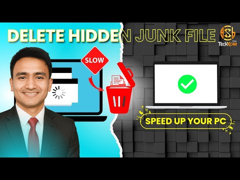 Laptop या PC की Junk Files कैसे Delete करें | Speed बढ़ाएं अपने Laptop की | TechXom