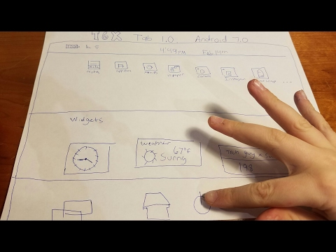 Awesome paper tablet animation!