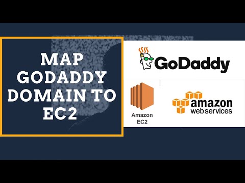 How to map godaddy domain to aws ec2 instance